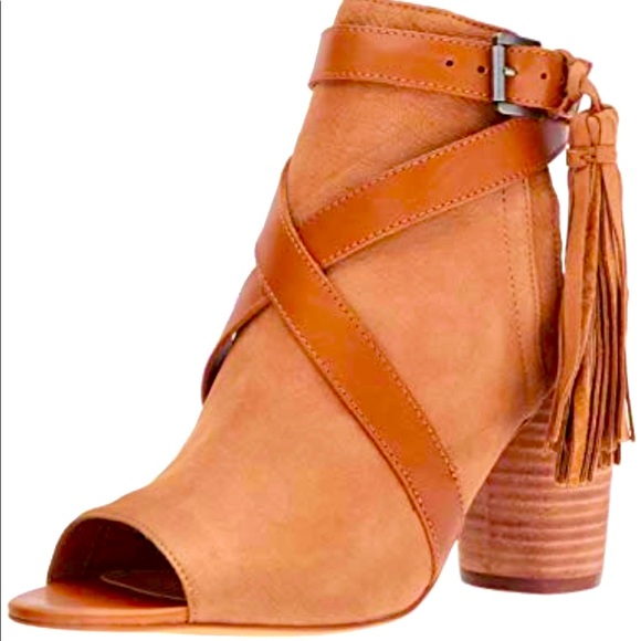 Sam Edelman Vermont Peep Toe Bootie Size 9.5 - Picture 3 of 5